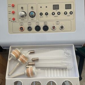 Galvanic High Frequency Machine, Facial Steamer & Magnifying Lamp